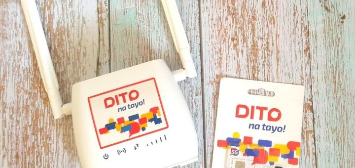 DITO Router and DITO Sim Card