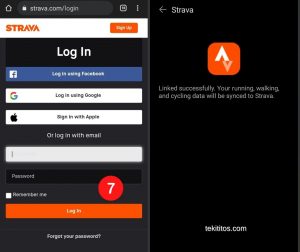 huawei watch to strava